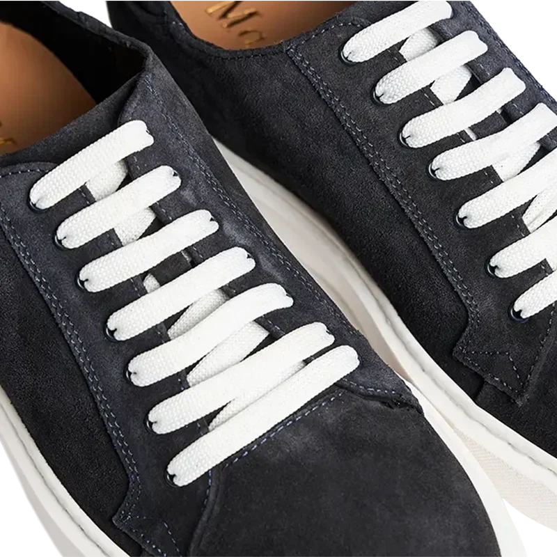 Cefalù — 6 Cm Elevator Sneakers, Black, Men's