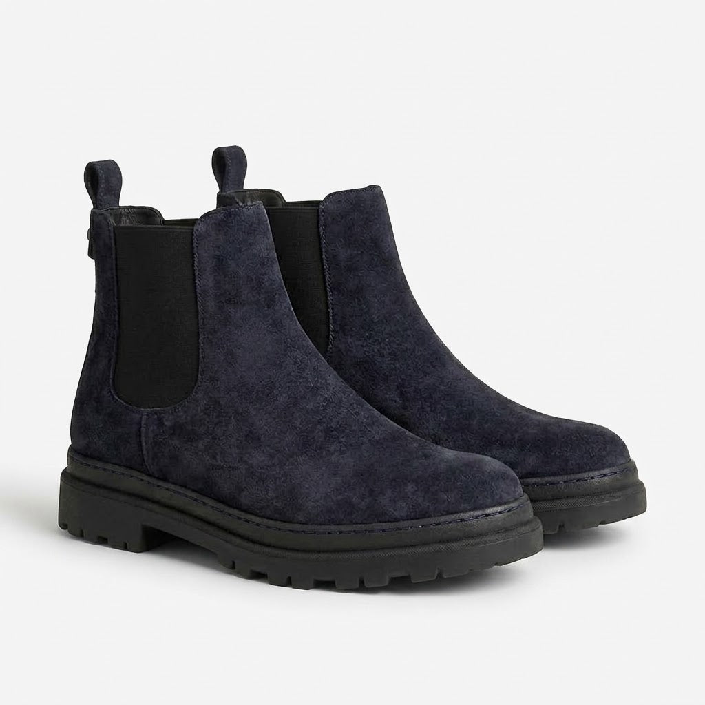 Ritiely Elevator Chelsea Boots Blue 7 Cm