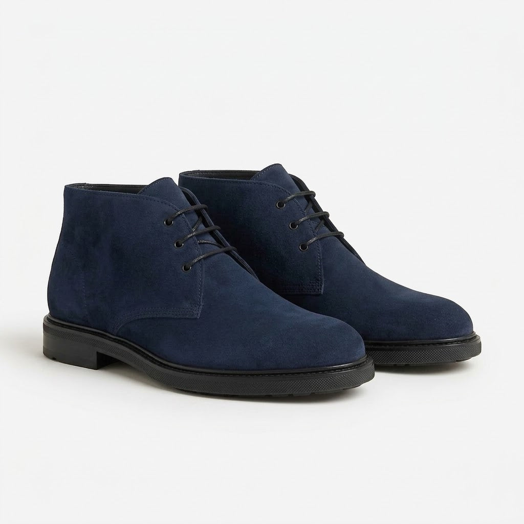 Ritiely Elevator Chukka Boots Blue 7 Cm
