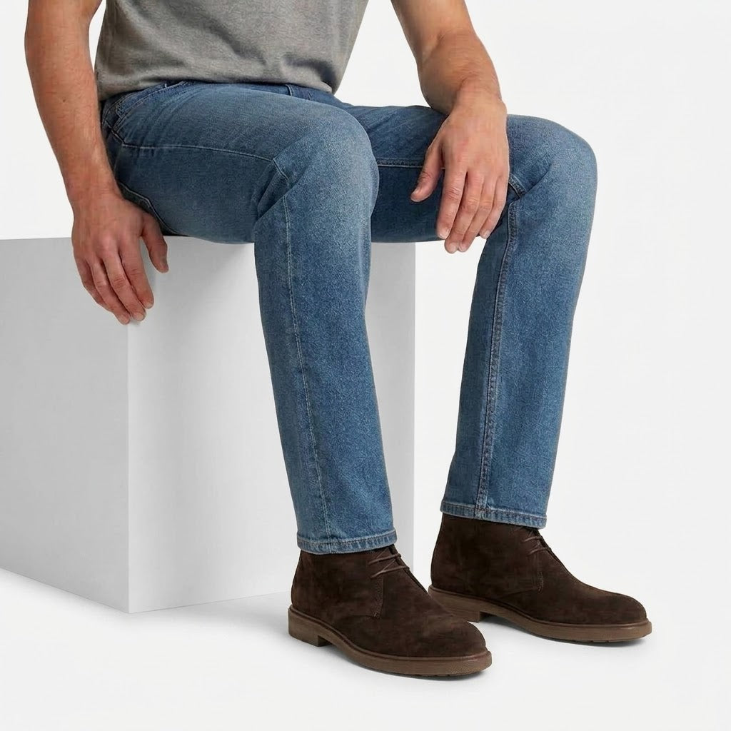 Ritiely Elevator Chukka Boots Brown 7 Cm
