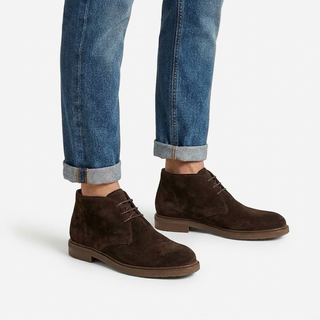 Ritiely Elevator Chukka Boots Brown 7 Cm