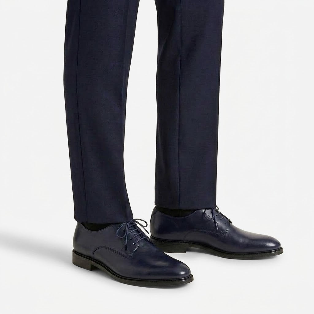 Ritiely Elevator Dress Shoes Blue 7 Cm