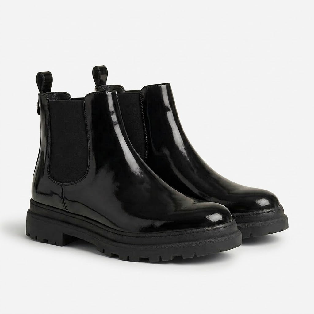 Ritiely Elevator Chelsea Boots Black 7 Cm