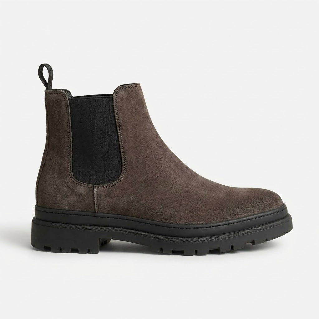 Ritiely Elevator Chelsea Boots Grey 7 Cm