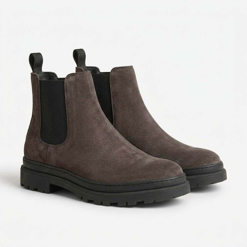 Ritiely Elevator Chelsea Boots Grey 7 Cm