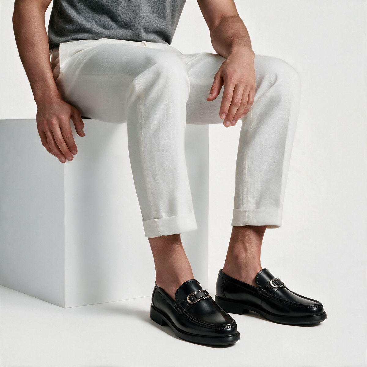 Ritiely Loafer Elevator Black