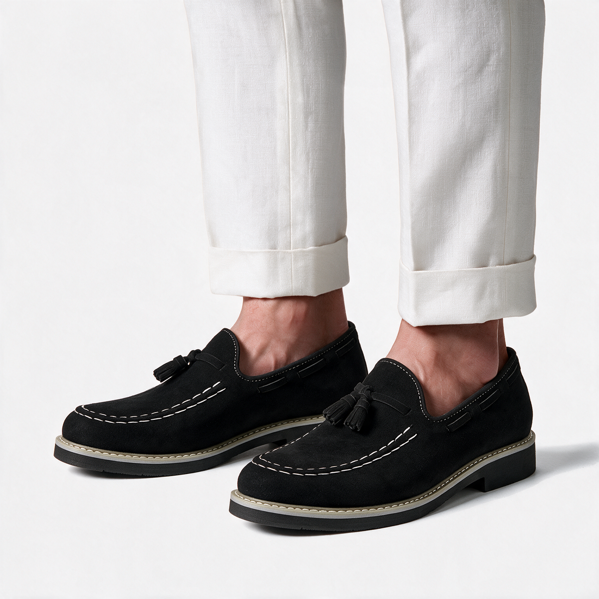 Ritiely Loafer Suede Costure