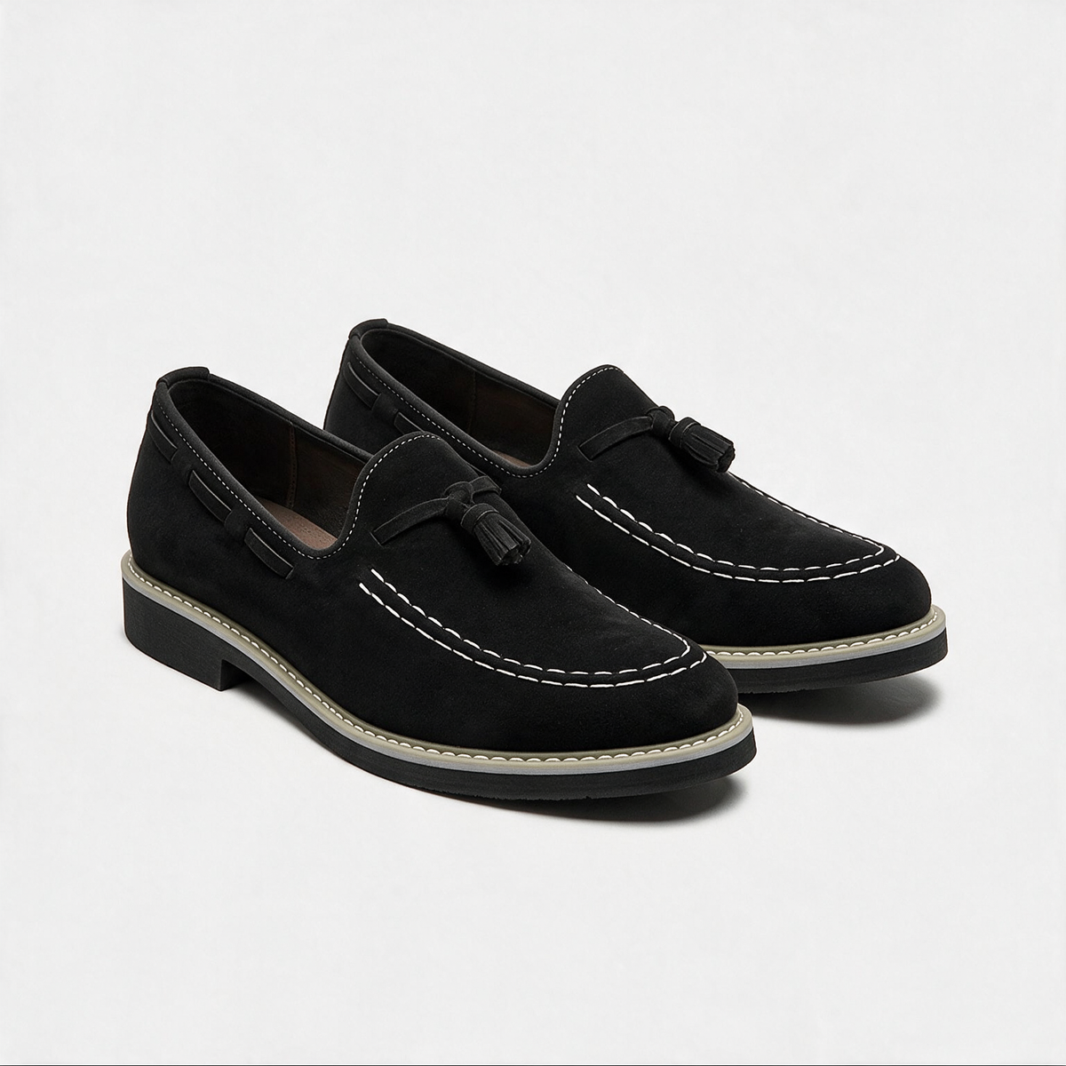 Ritiely Loafer Suede Costure