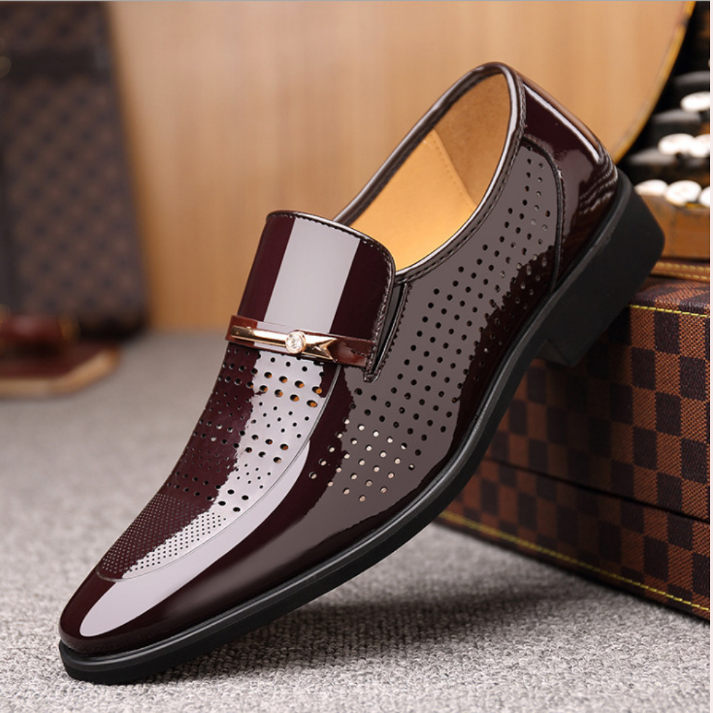 Siena| Men's Elegant Loafers with front buckle