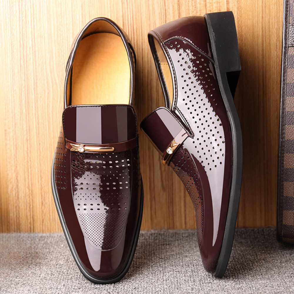 Siena| Men's Elegant Loafers with front buckle