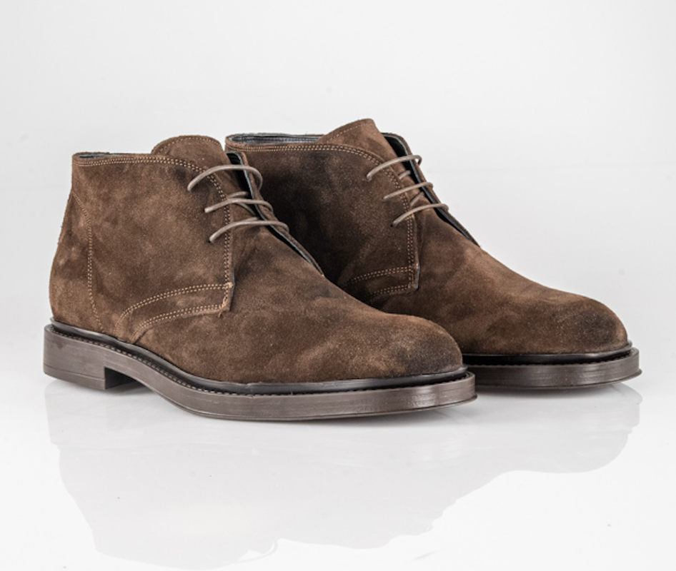 Capri — 7 Cm Elevator Chukka Boots, Brown, Men's