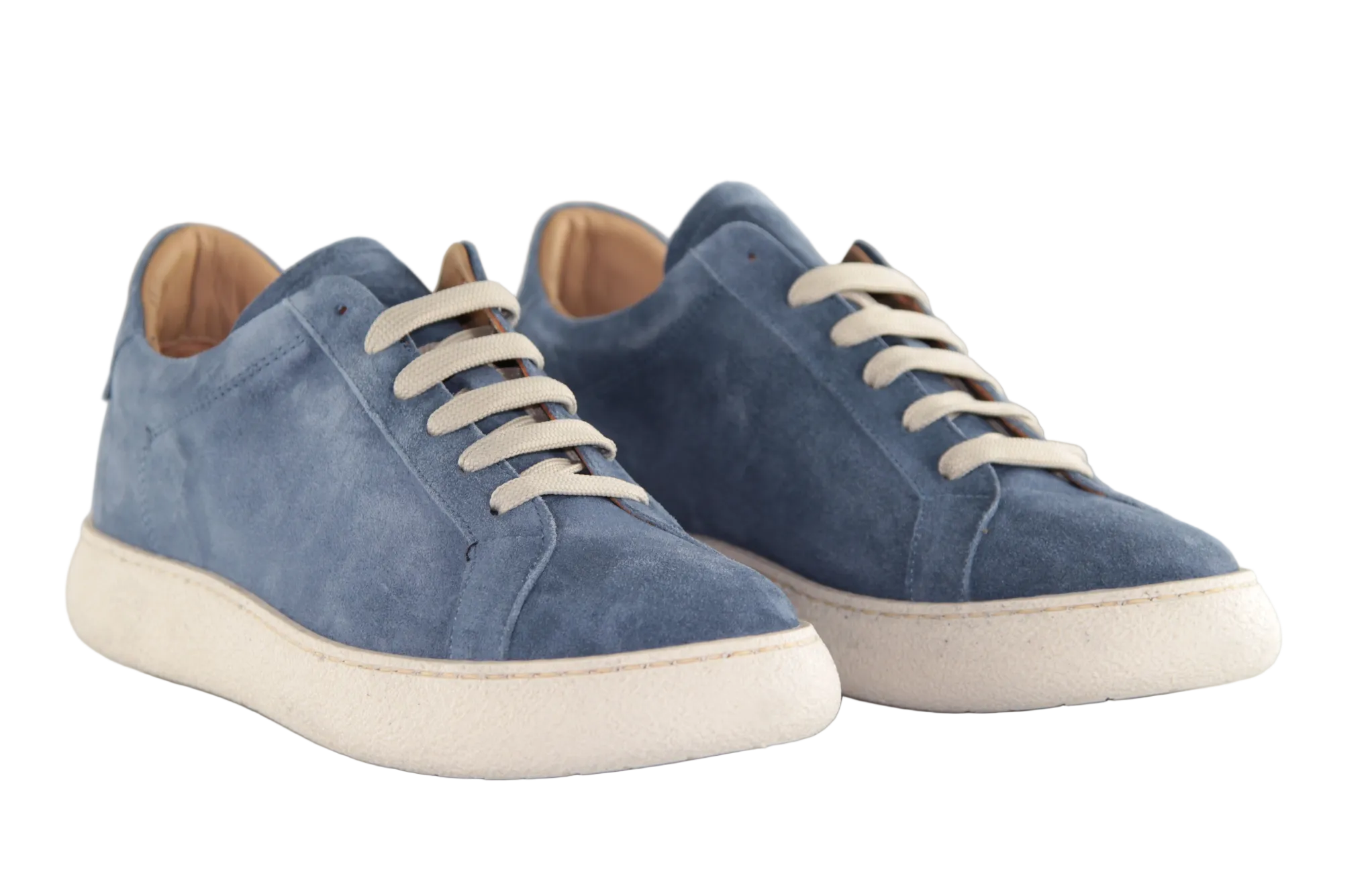 Firenze — 6 Cm Elevator Sneakers, Sky Blue, Men's