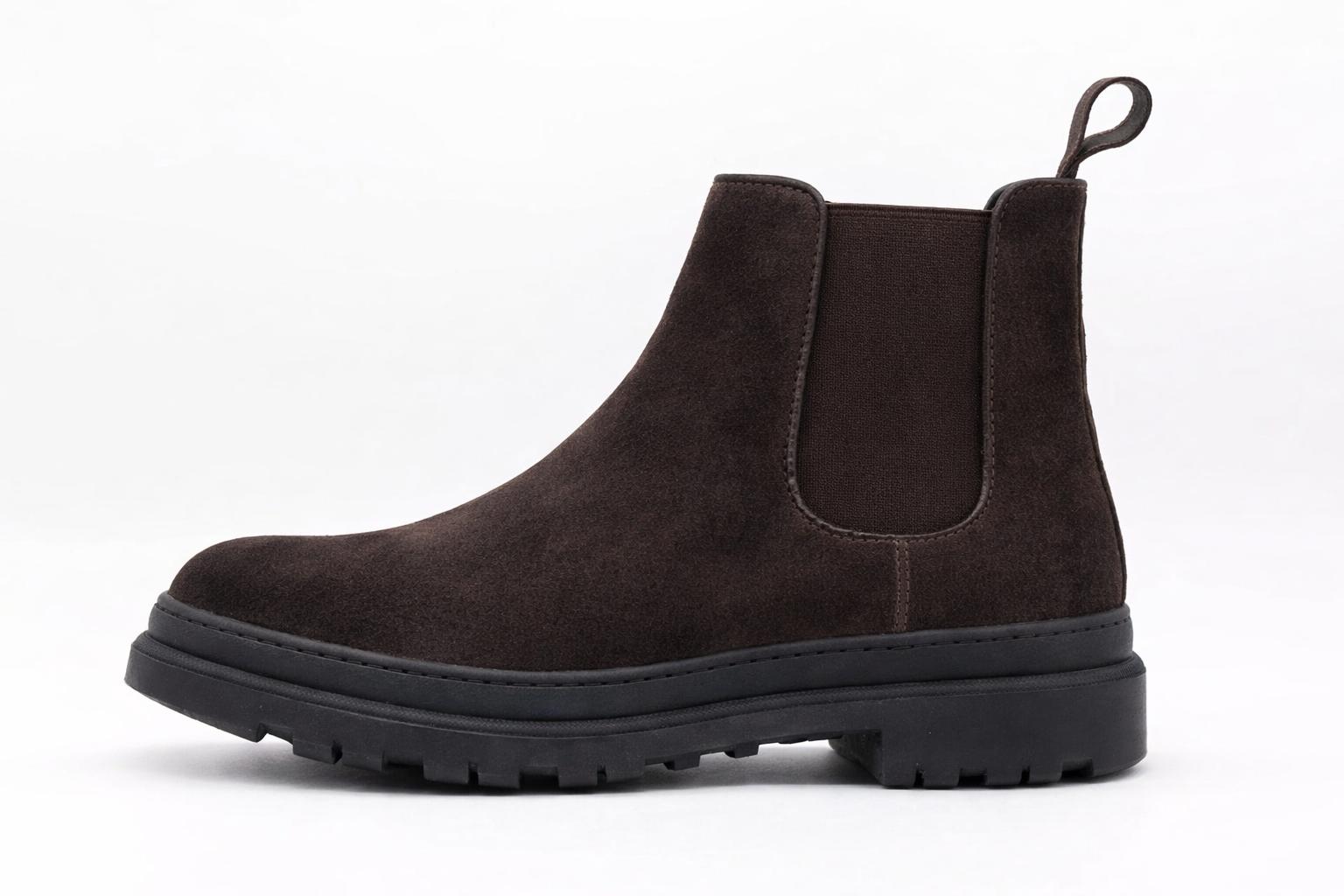 Bellavita— 7 Cm Elevator Chelsea Boots, Brown, Men's