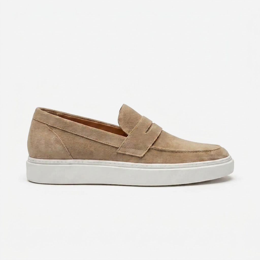 Ritiely Suede Loafers Beige 7 Cm