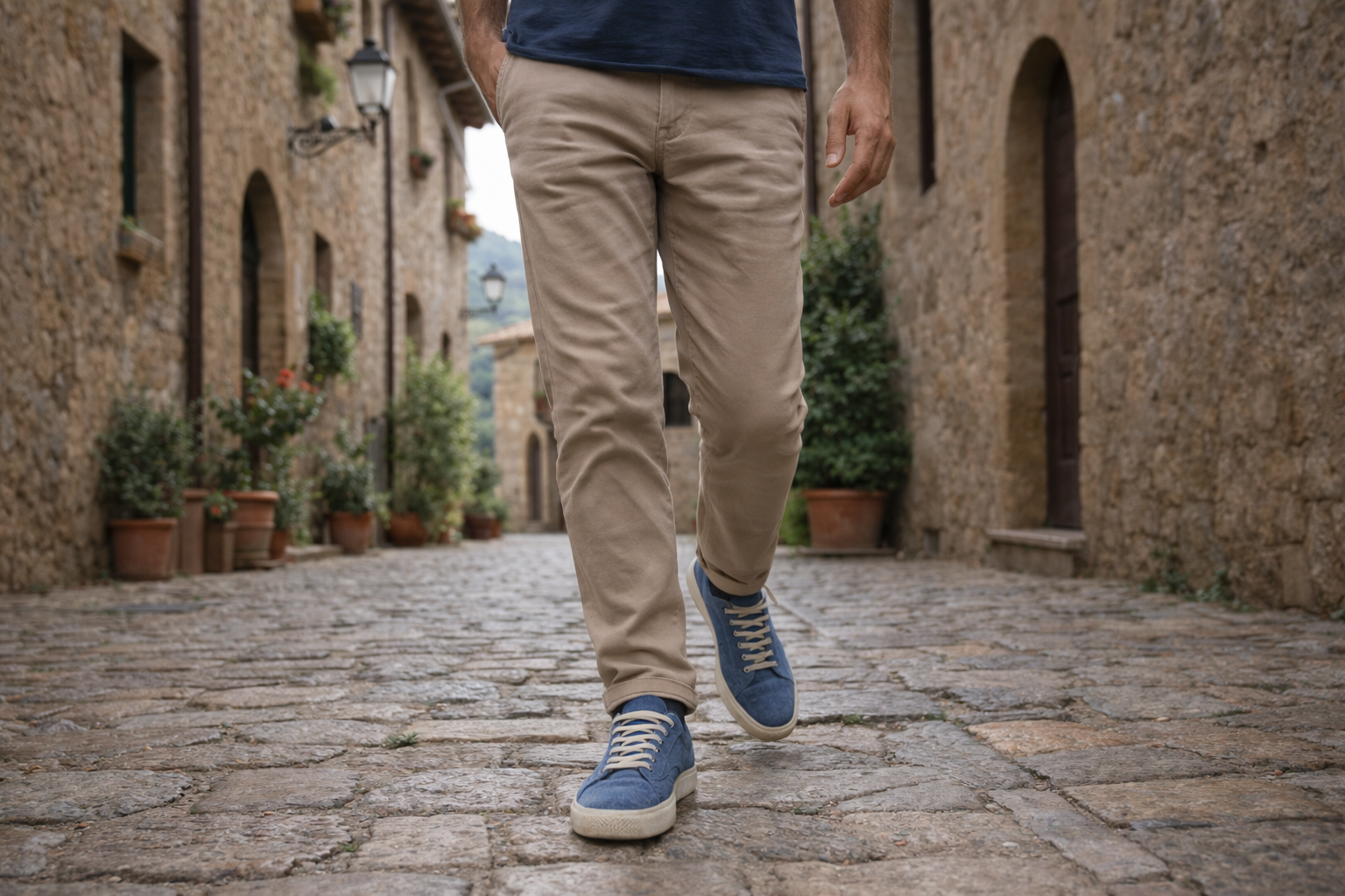 Firenze — 6 Cm Elevator Sneakers, Sky Blue, Men's