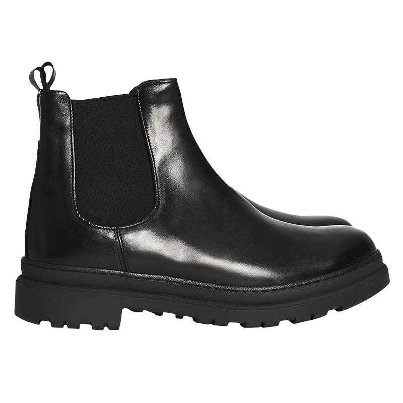 Bellavita — 7 Cm Elevator Chelsea Boots, Black, Men's