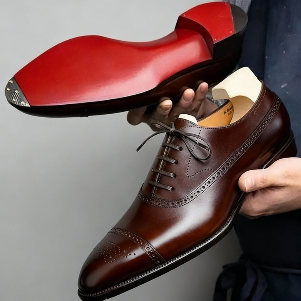 Castelli | Men´s Royal Brogue Loafers
