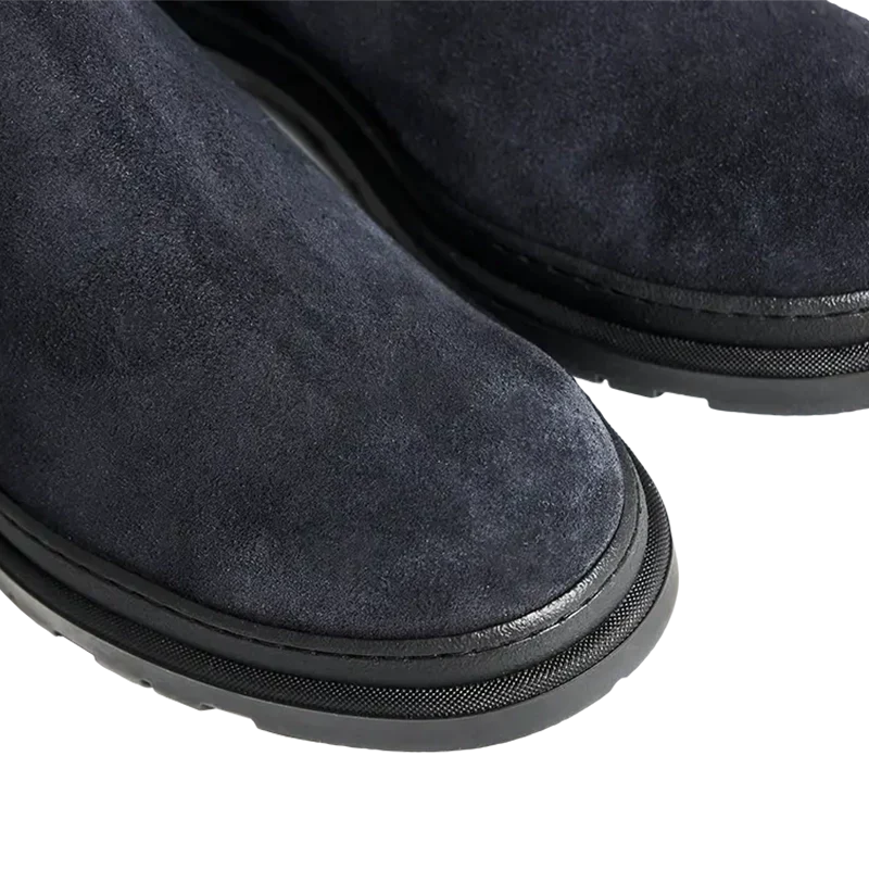 Vero — 7 Cm Elevator Chelsea Boots, Blue, Men's