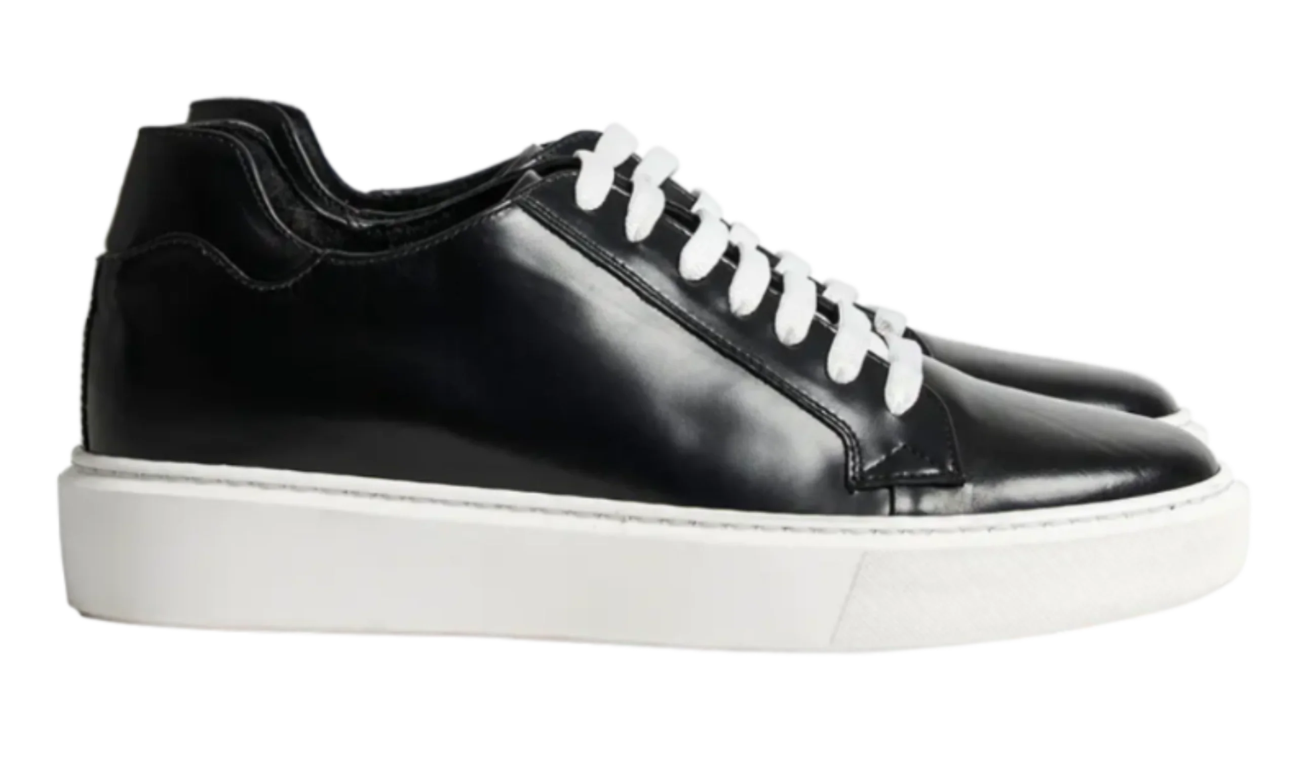 Altamura — 6 Cm Elevator Sneakers, Black, Men's