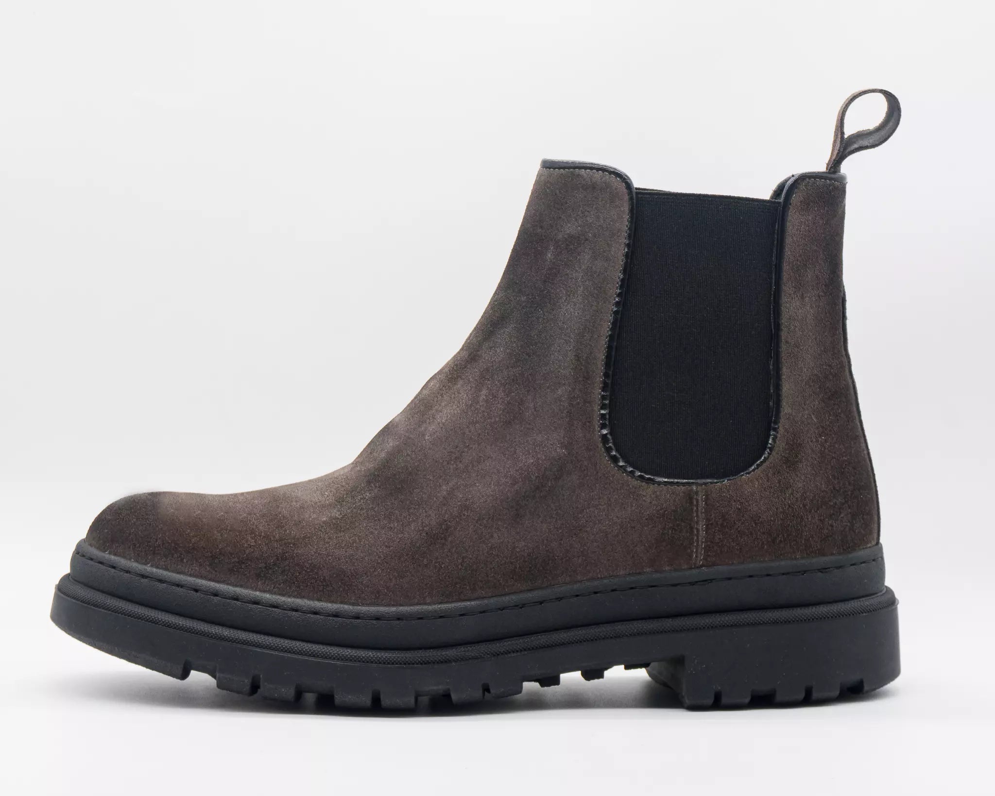Bellavita — 7 Cm Elevator Chelsea Boots, Grey, Men's