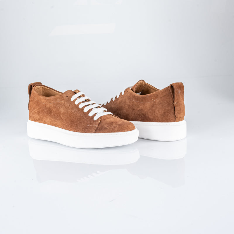 Camogli — 6 Cm Elevator Sneakers, Brown, Men's