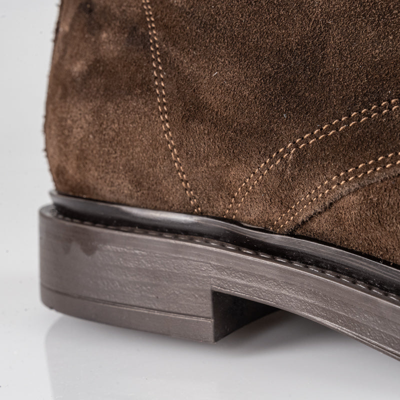 Capri  — 7 Cm Elevator Chukka Boots, Brown, Men's