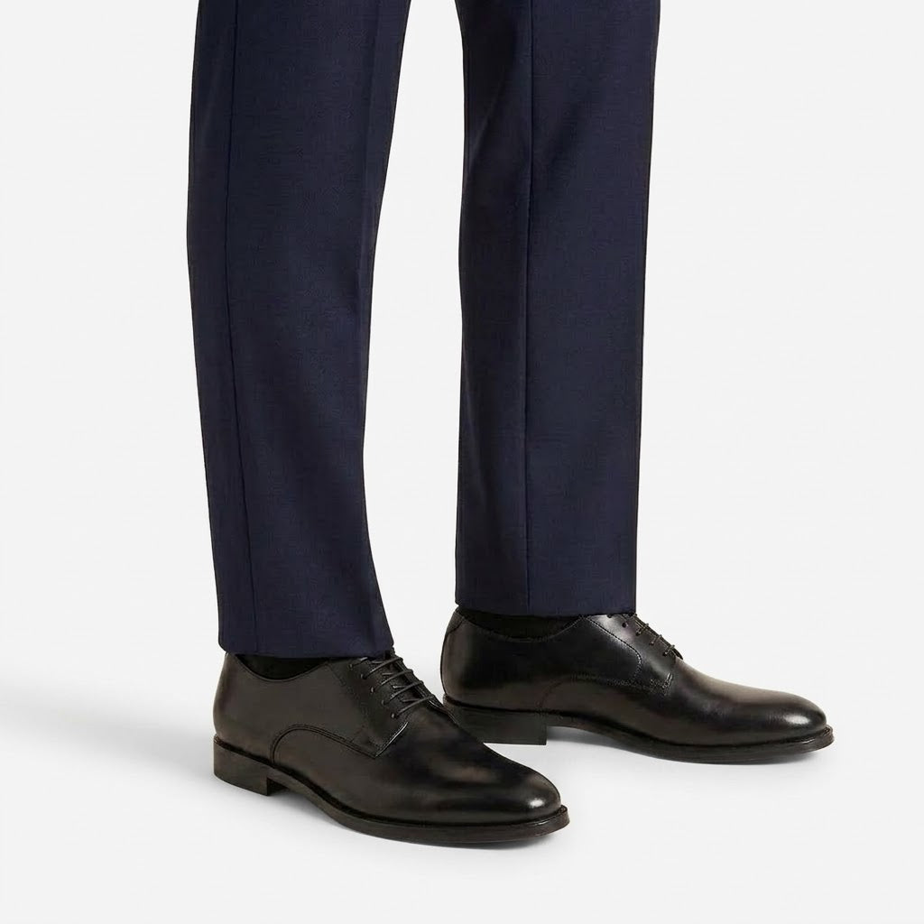 Ritiely Elevator Dress Shoes Black 7 Cm
