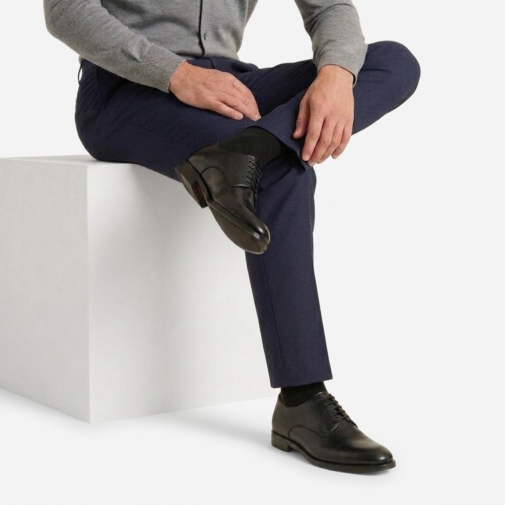 Ritiely Elevator Dress Shoes Black 7 Cm
