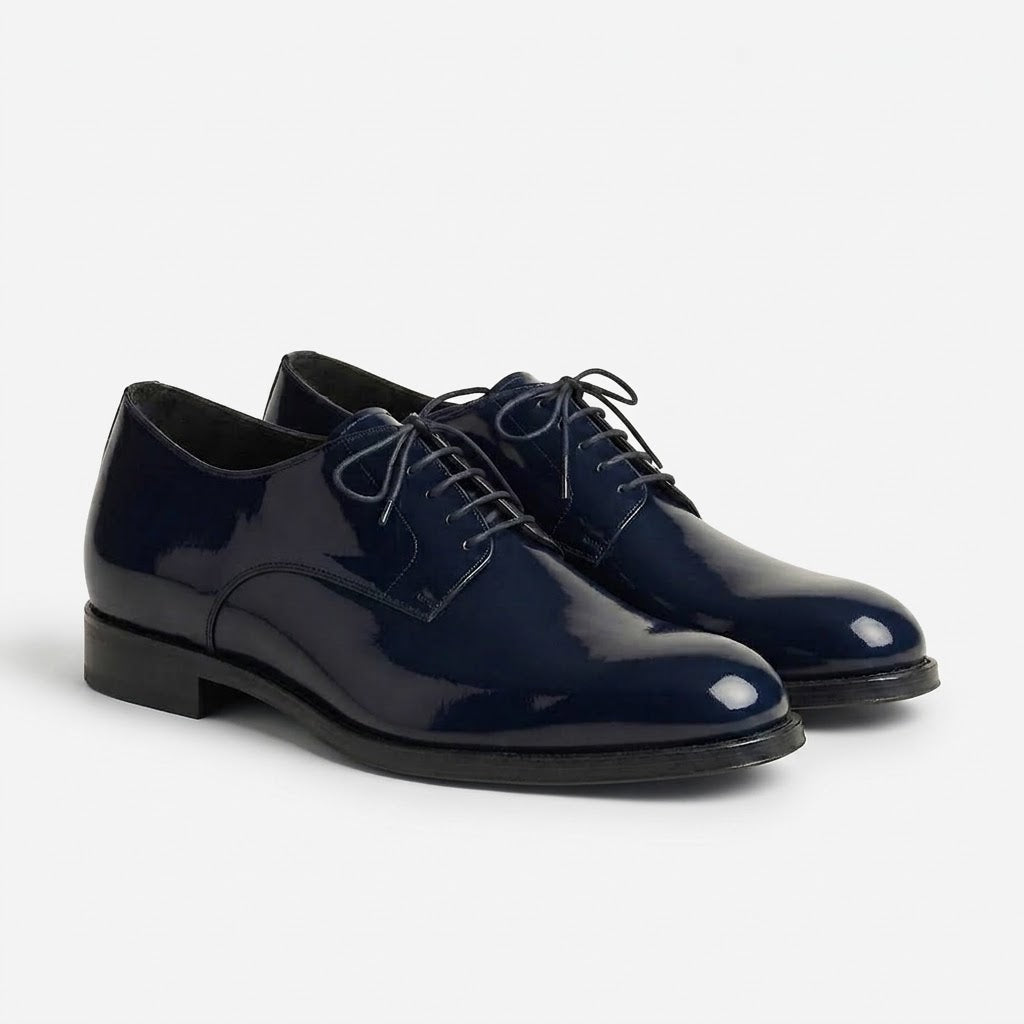 Ritiely Elevator Dress Shoes Blue 7 Cm