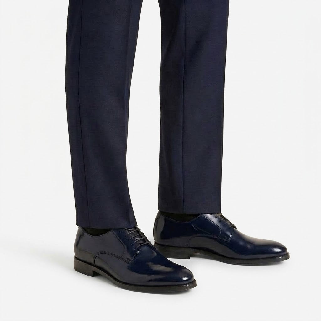 Ritiely Elevator Dress Shoes Blue 7 Cm