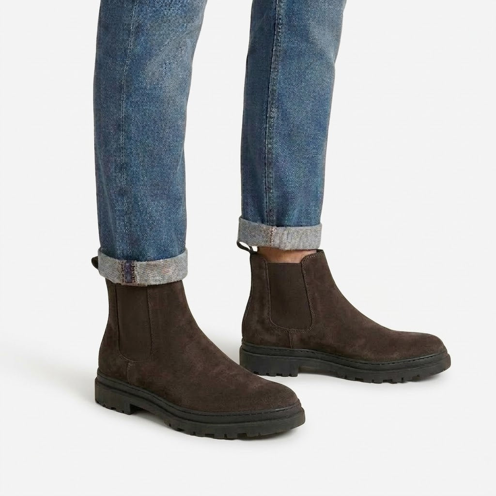 Ritiely Elevator Chelsea Boots Brown 7 Cm