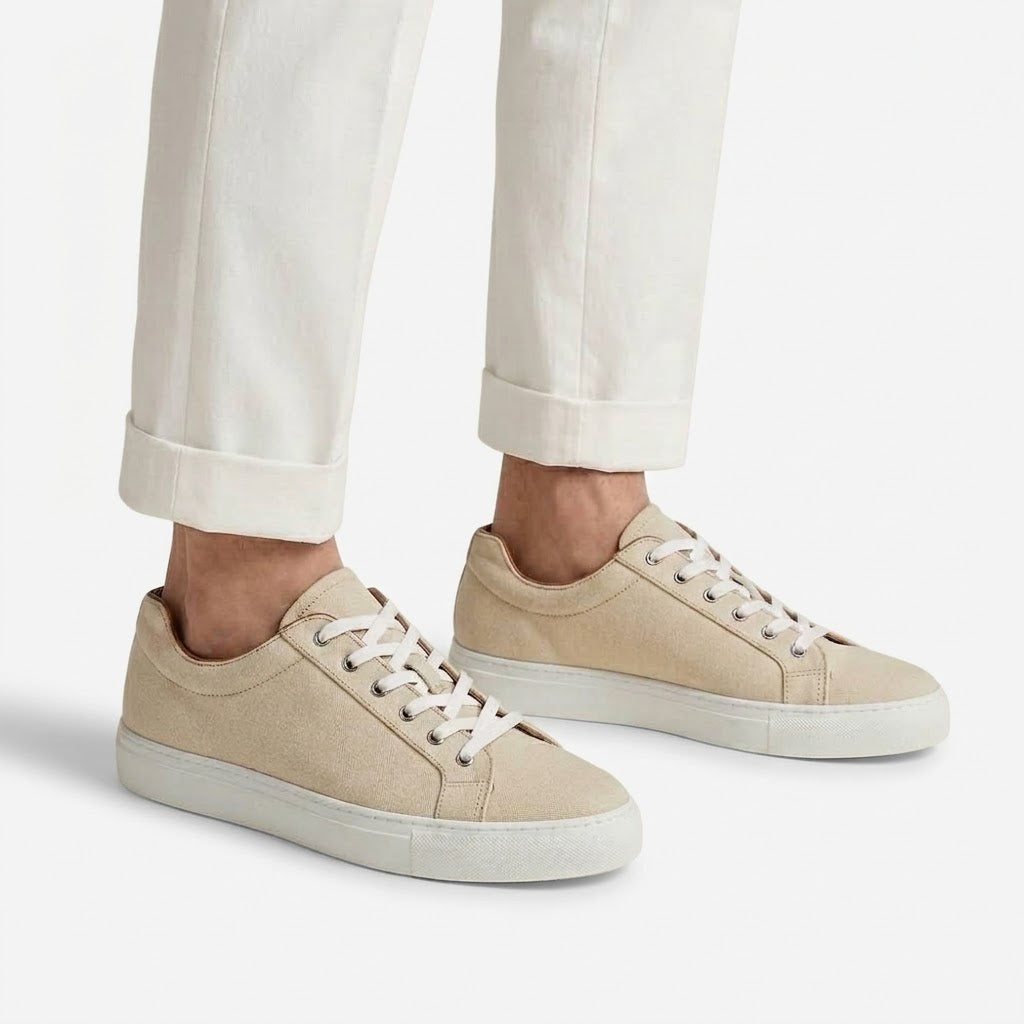 Ritiely Elevator Sneakers Beige 7 Cm