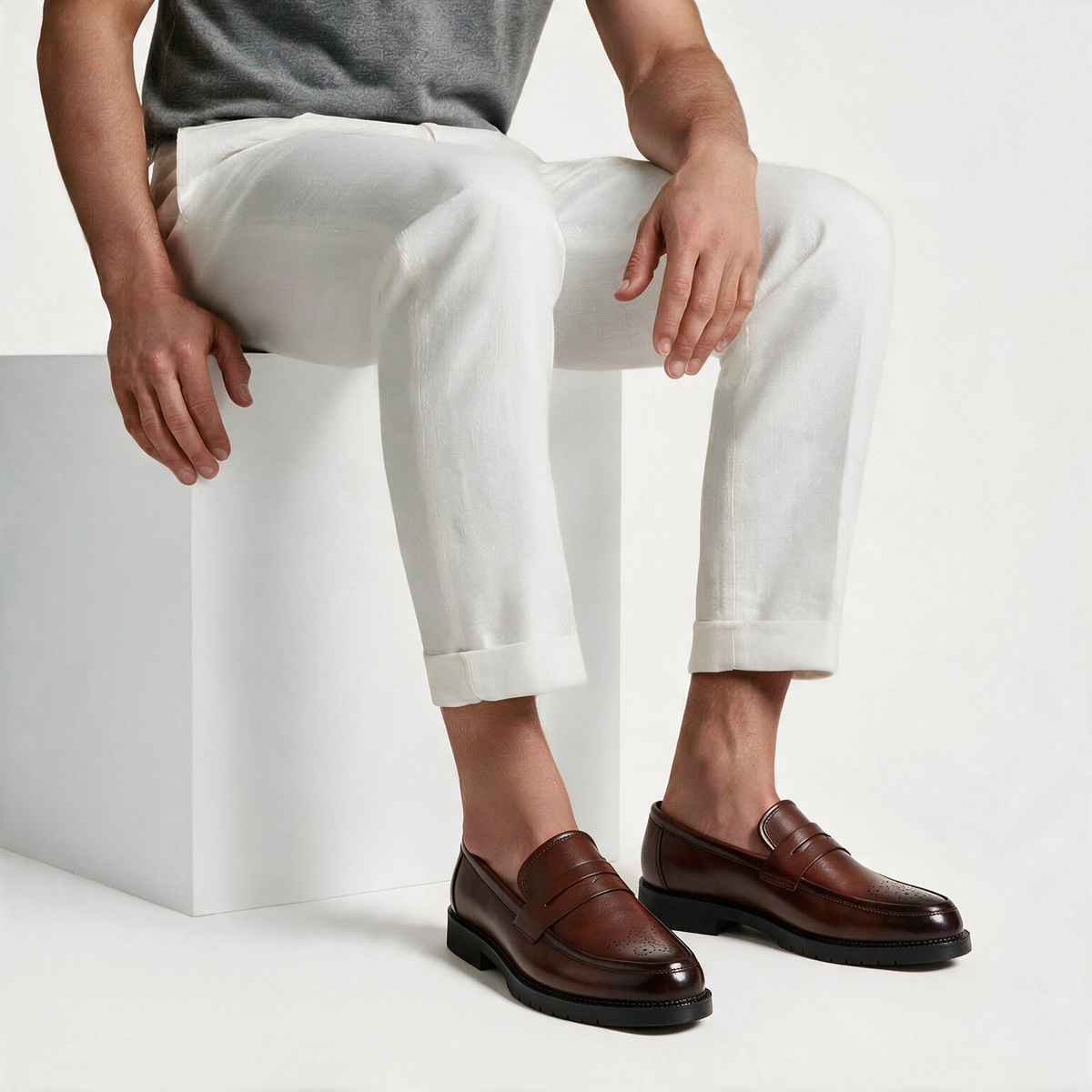 Ritiely Loafer Leather Brown