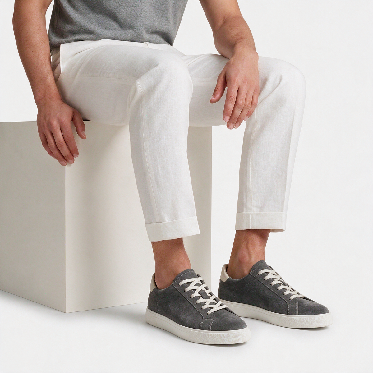 Ritiely Elevator Sneakers Sky Grey 7 Cm