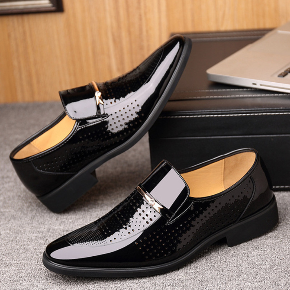 Siena| Men's Elegant Loafers with front buckle