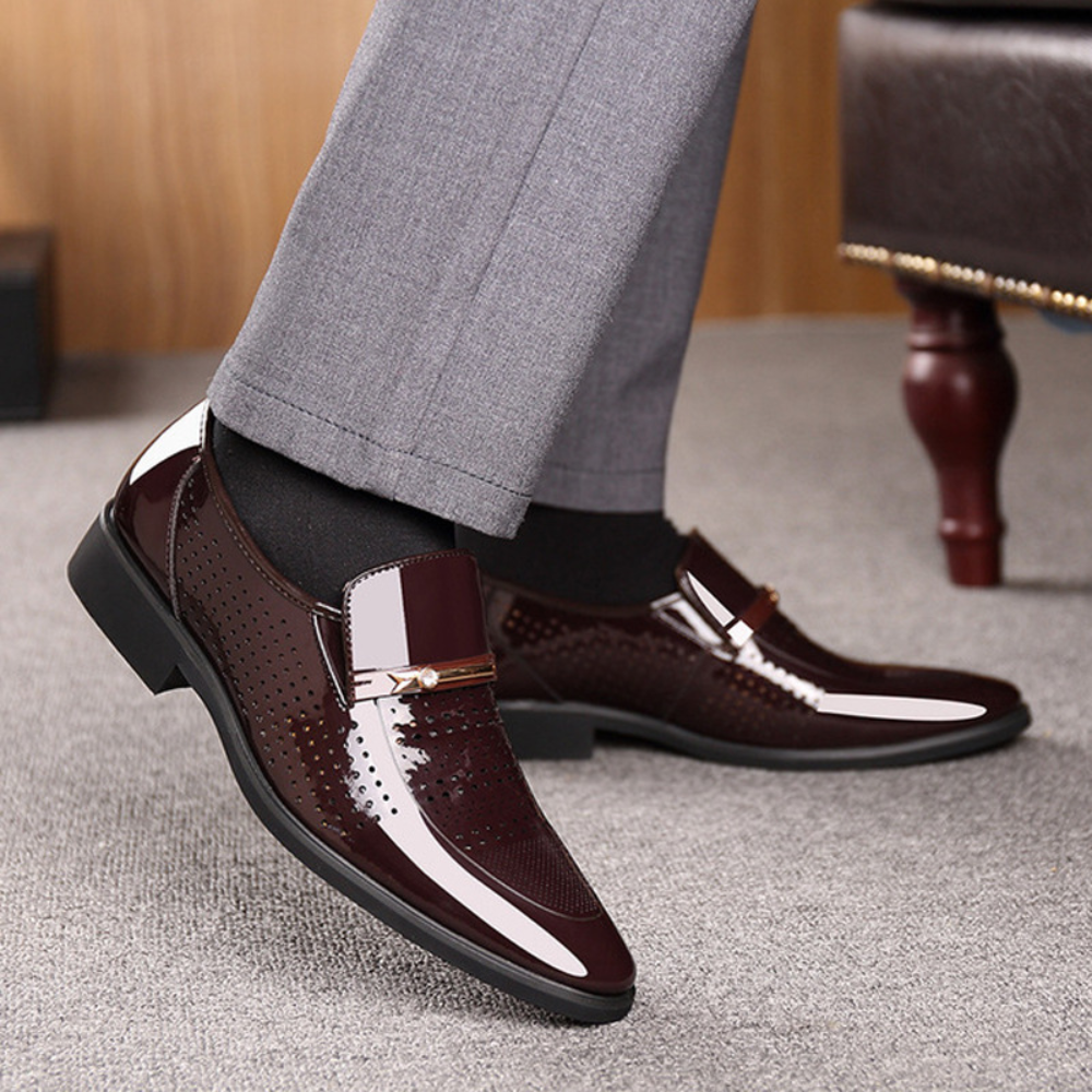 Siena| Men's Elegant Loafers with front buckle