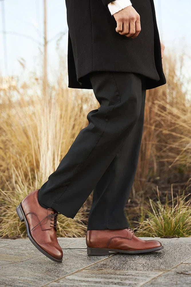 Portofino — 7 Cm Elevator Dress Shoes, Brown, Men's