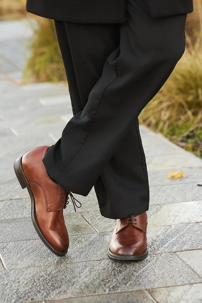 Portofino — 7 Cm Elevator Dress Shoes, Brown, Men's