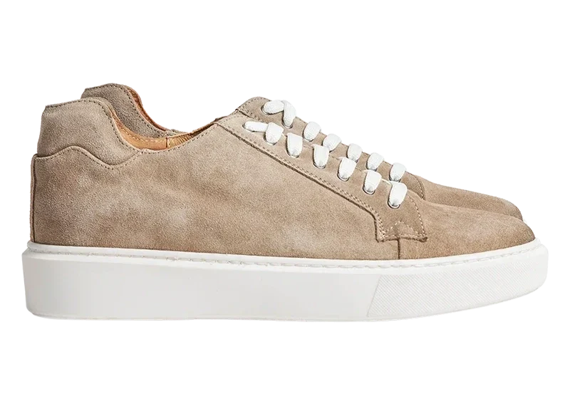 Camogli — 6 Cm Elevator Sneakers, Taupe, Men's