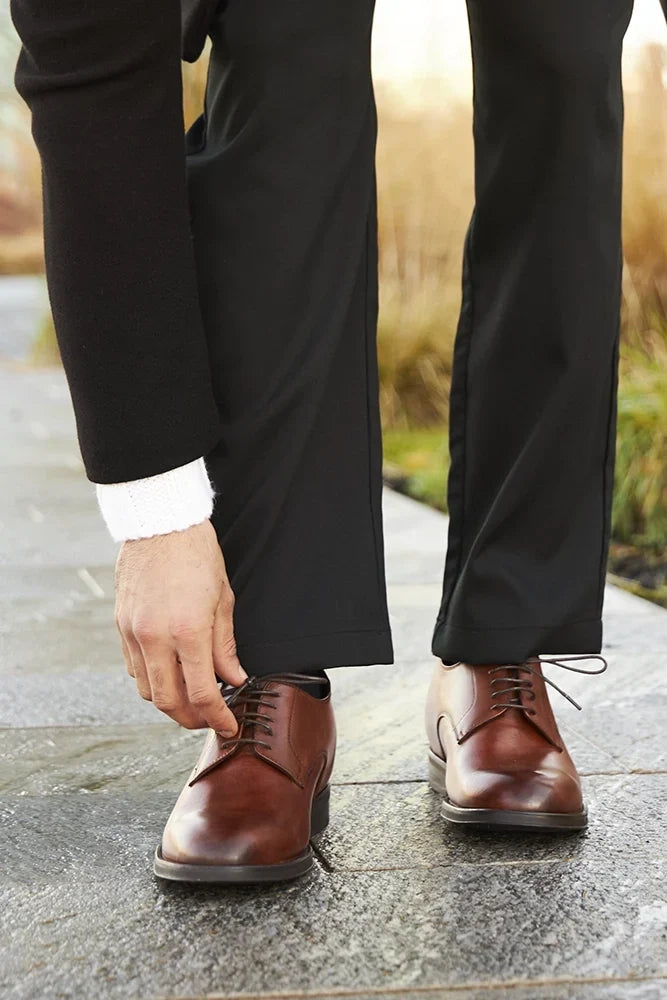 Portofino — 7 Cm Elevator Dress Shoes, Brown, Men's