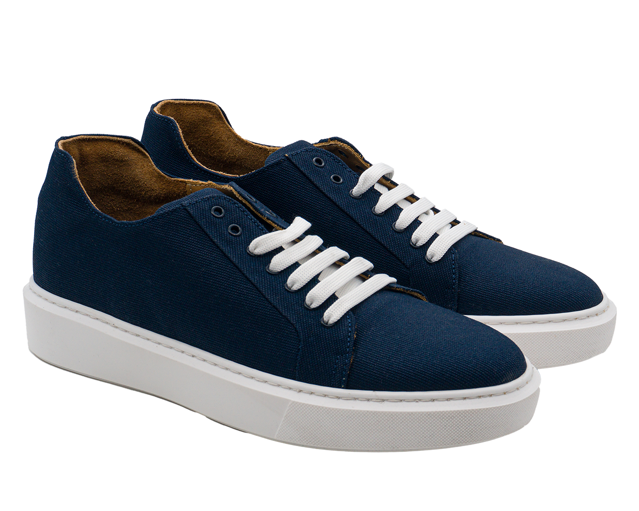 Amalfi — 6 Cm Elevator Sneakers, Blue, Men's