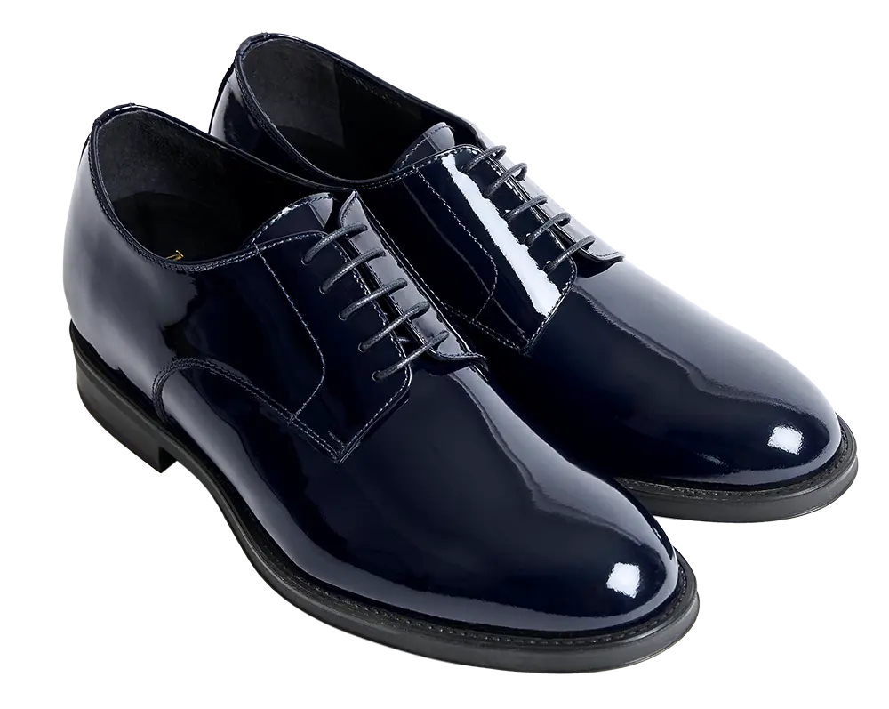Incanto  — 7 Cm Elevator Dress Shoes, Blue, Men's