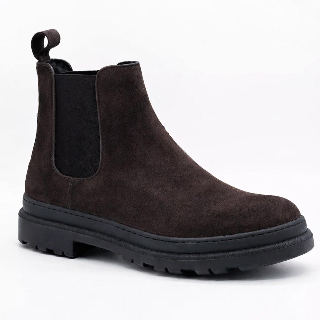 Bellavita— 7 Cm Elevator Chelsea Boots, Brown, Men's