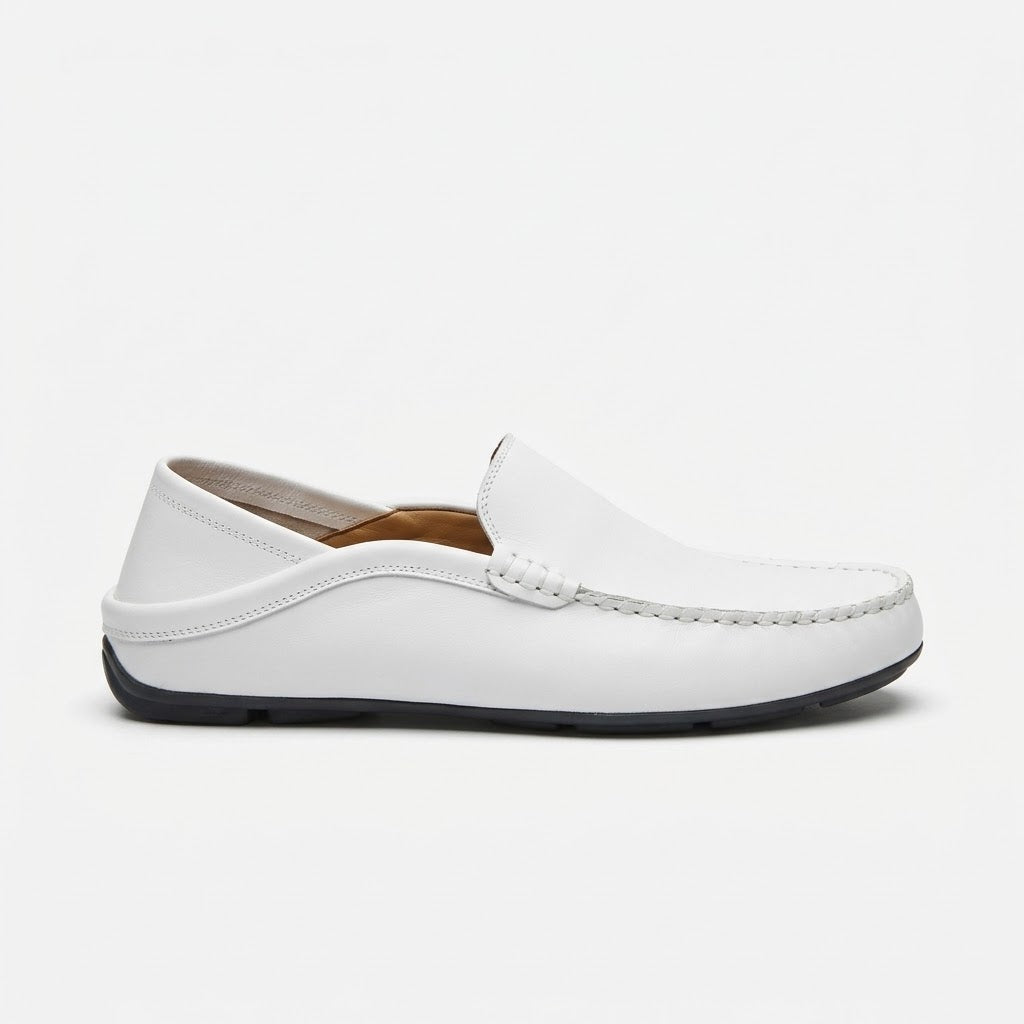 Ritiely Loafer Moccasin White