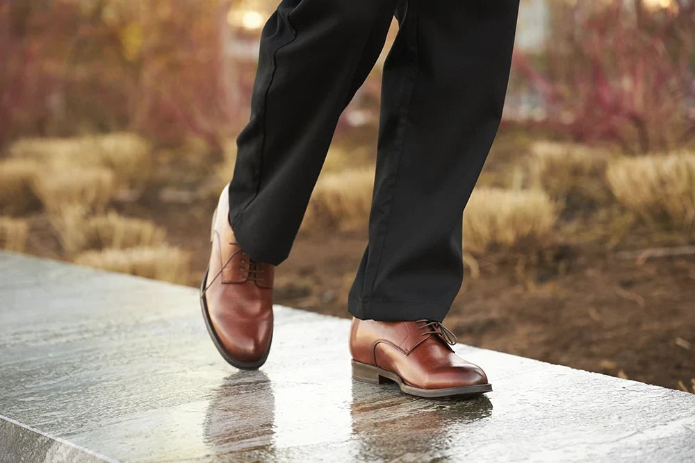 Portofino — 7 Cm Elevator Dress Shoes, Brown, Men's