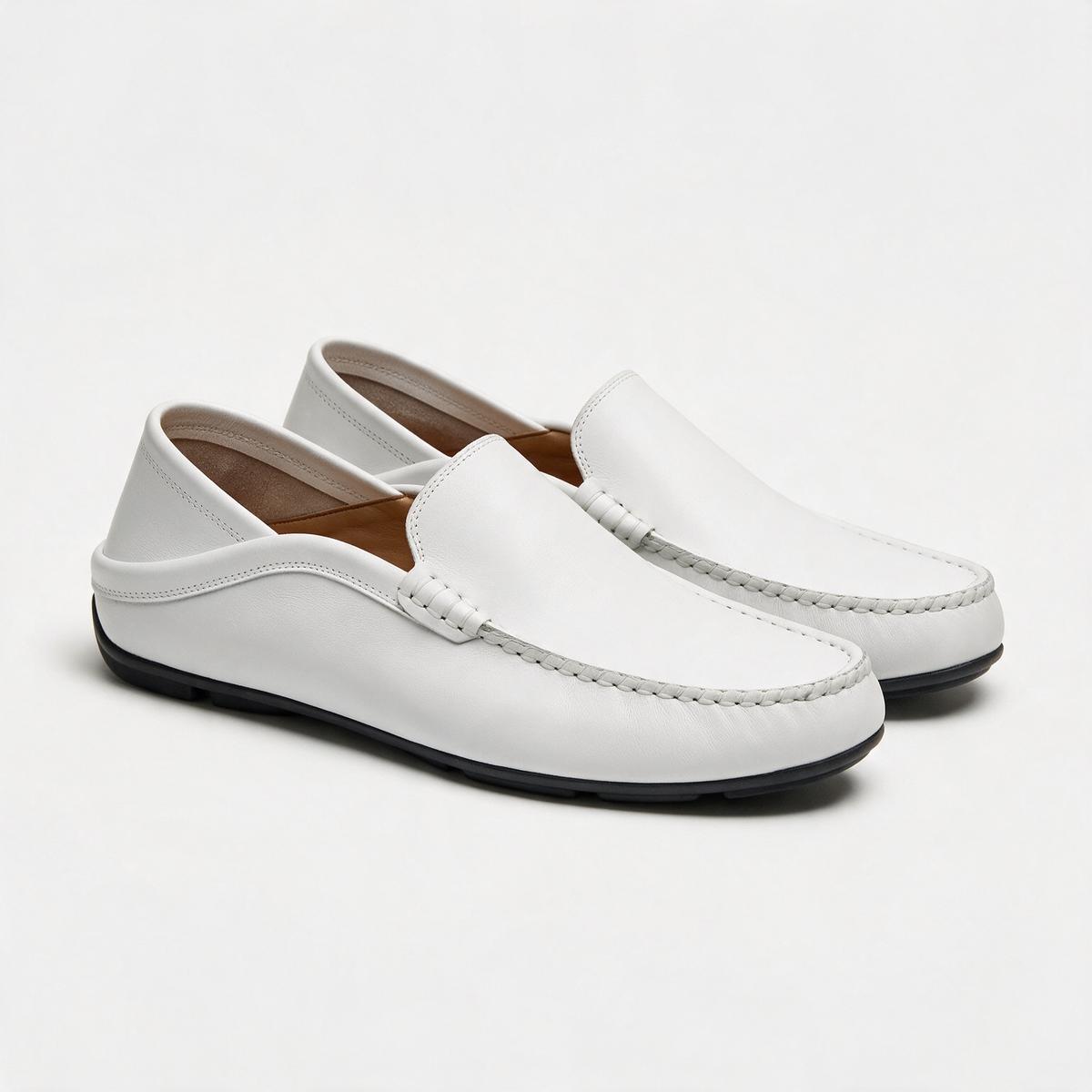 Ritiely Loafer Moccasin White