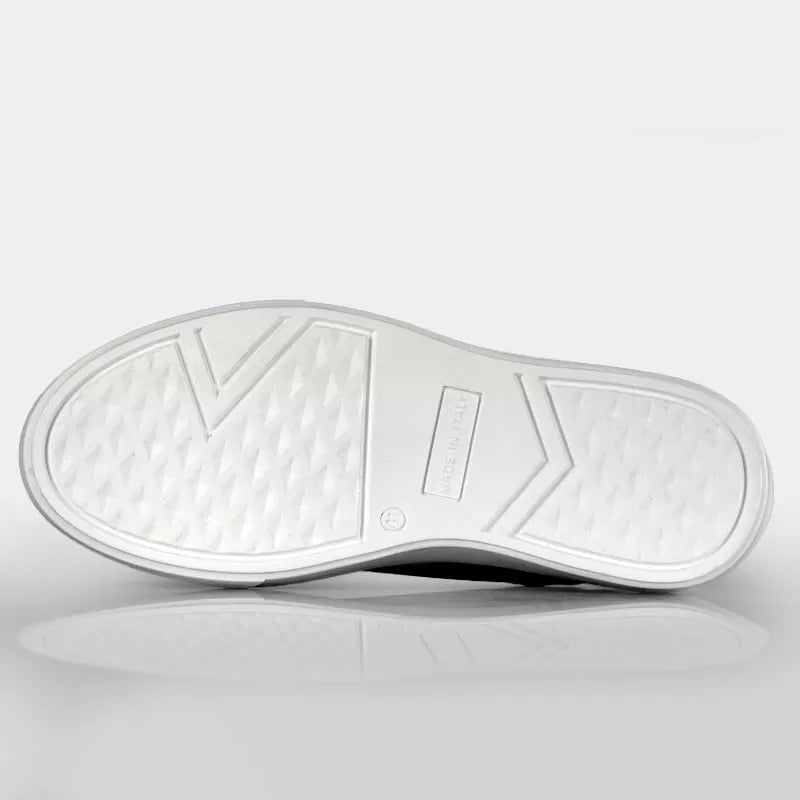 Bellagio — 6 Cm Elevator Sneakers, White, Men's